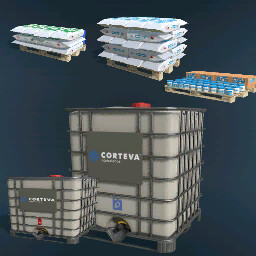 IBC And Pallets Stack