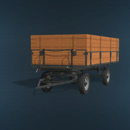 Small Old Trailer