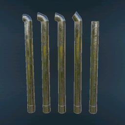 Chrome Exhaust Pack (Prefab*)