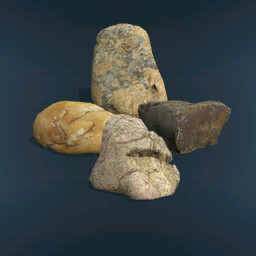 Dynamic Crushable Rocks Pack