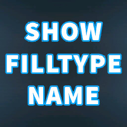 Show Filltype Name