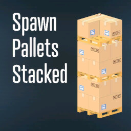 Spawn Pallets Stacked
