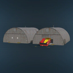 Reinforced Quonset Sheds For Rootcrops