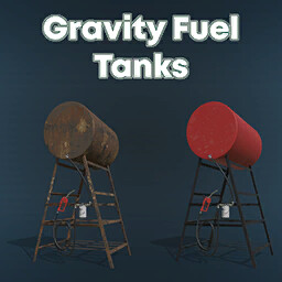 Small Gravity Fuel Tank