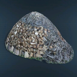 Chopped Wood Pile (Prefab*)