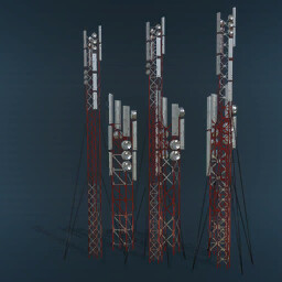 Transmitter Tower Pack (Prefab*)