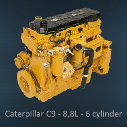 Caterpillar C9 Engine Sound (Prefab*)