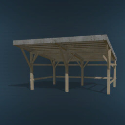 Polish Wooden Shed (Prefab*)