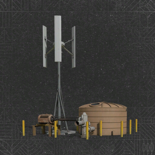 Water Pump With Distribution