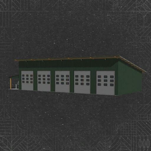 Machineshed With Gasstation