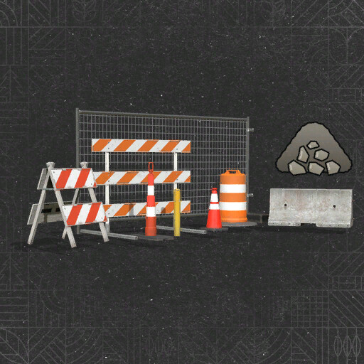 Placeable Construction Signs