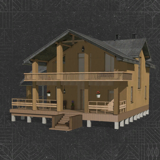 Large Mountain House