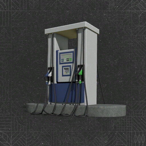 Placeable Gas Station Pump