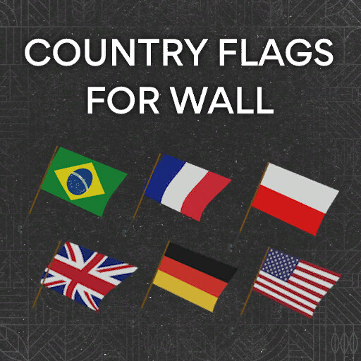 Country Flags For Wall