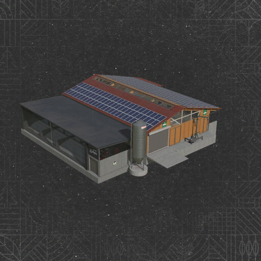 Medium Cowshed With Feeding Robot