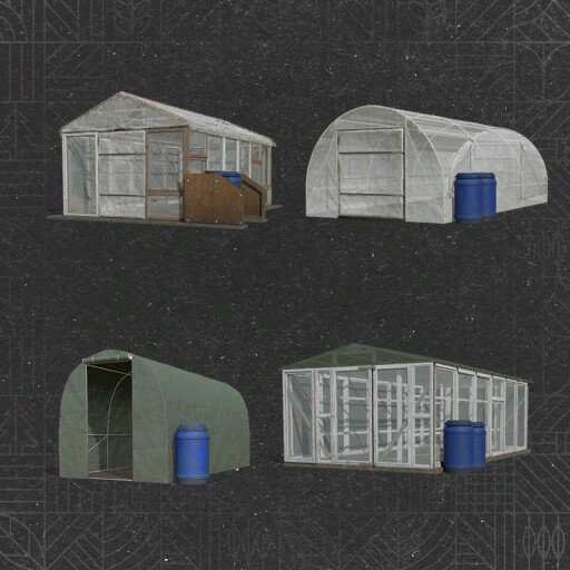 Pack Of Greenhouses