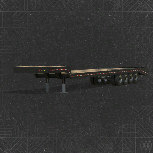 Dropdeck Trailer - Autoload Bales