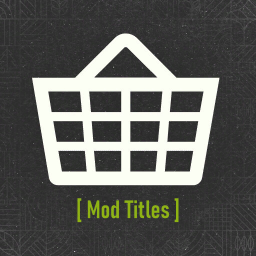 TidyShop: ModTitles