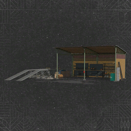 Old Shed With Workshop Trigger