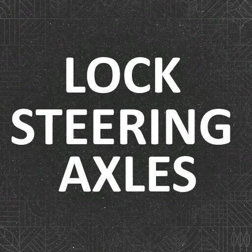 Lock Steering Axle