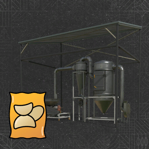 Small Potato Chips Production