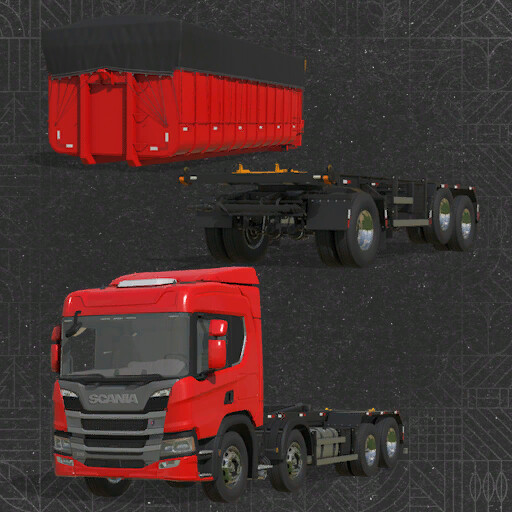 Scania NTG P320 Roll-On