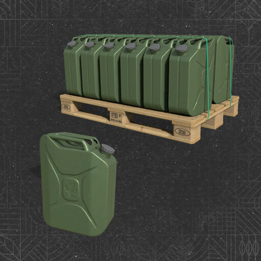 Jerry Can And Pallet