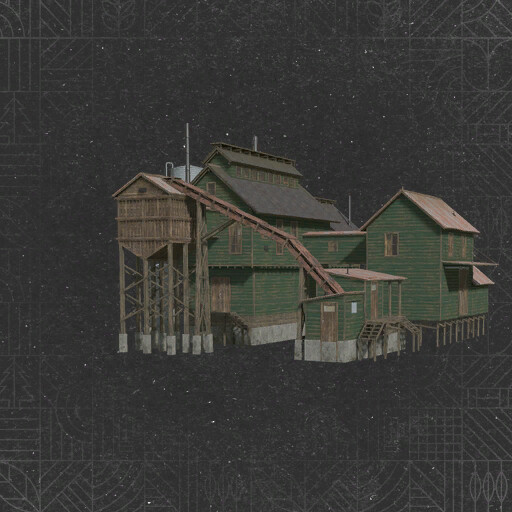 Woodchips Processing Factory