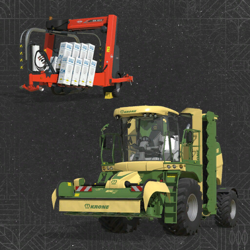 Mower And Wrapper With Hitch