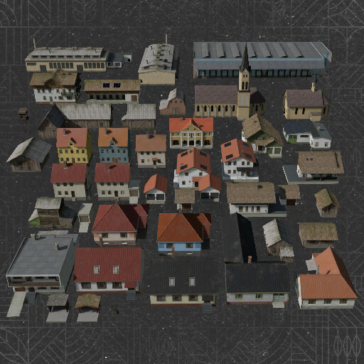 European Decorative Buildings Pack