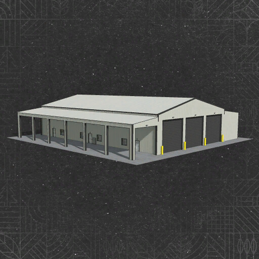 Big Drive Thru Garage