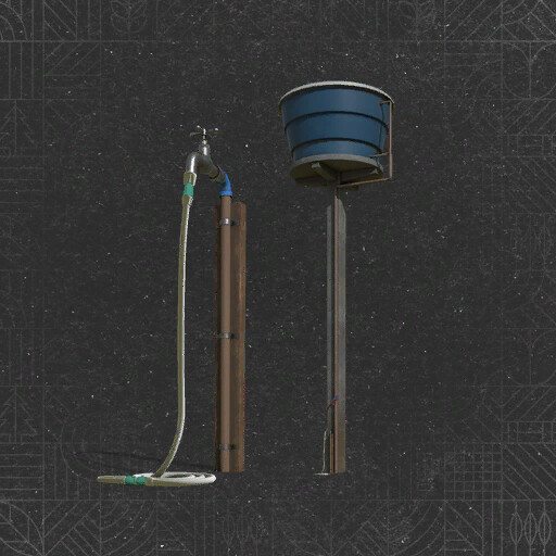 Faucet And Water Tank Set