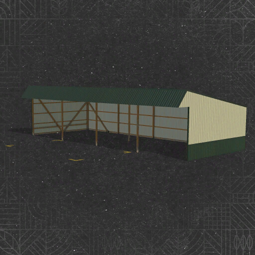 Metal Open Shed