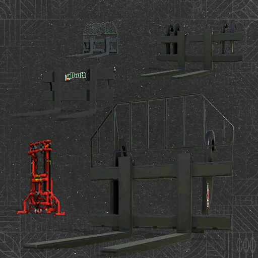 Wifo Hmz Pallet Fork Pack With TensionBelt