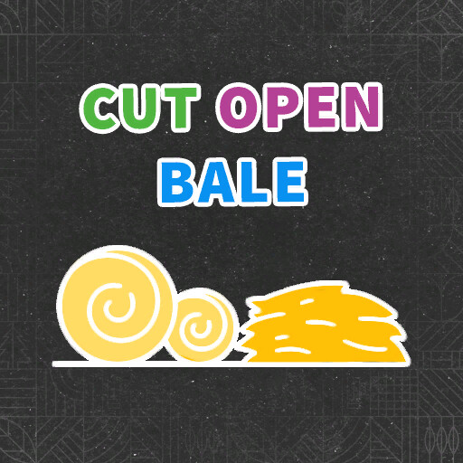 Cut Open Bale