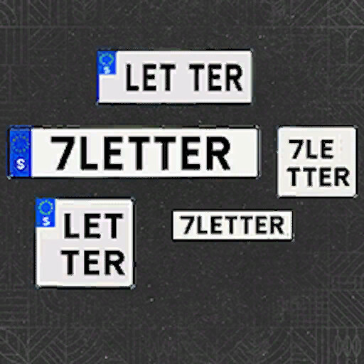 Swedish LicensePlates (Prefab*)