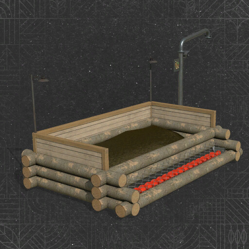 TMR Wooden Mixing Station