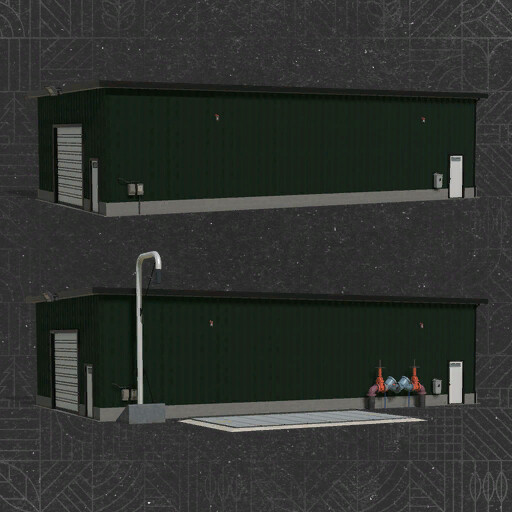 Corrugated Iron Hall