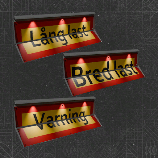 Swedish Warning Signs (Prefab*)