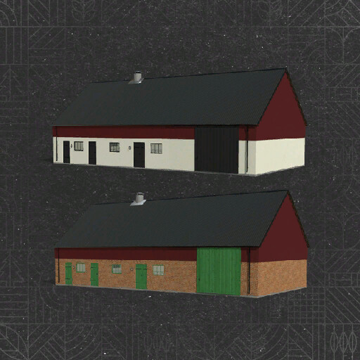 Old Swedish Cow Barn