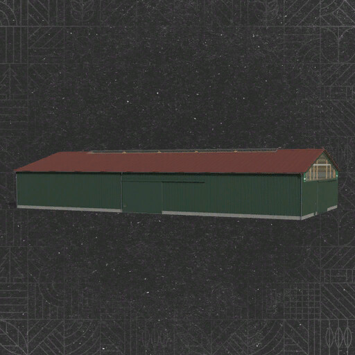 Large Hall With Heavy-Duty Shelving