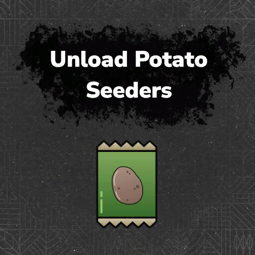 Unload Potato Seeders