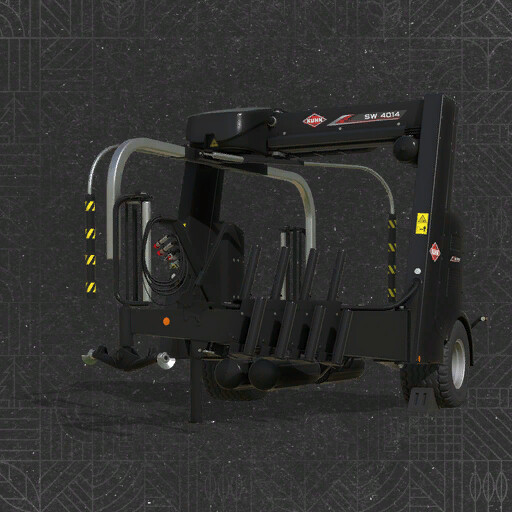 Kuhn SW4014 Bale Wrapper-RH