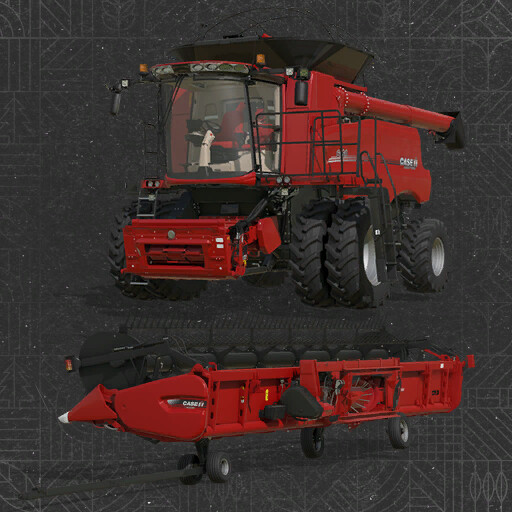 Case IH Axial Flow 6160 Automation And Terraflex 4F35