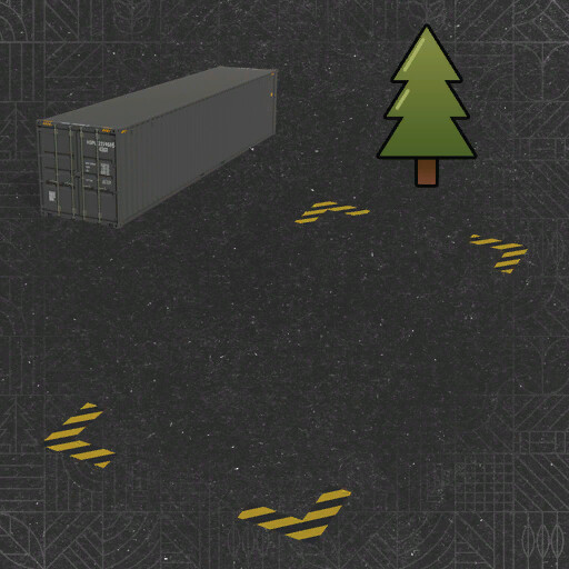 Wood Container Selling Station