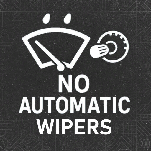 No Auto Wipers