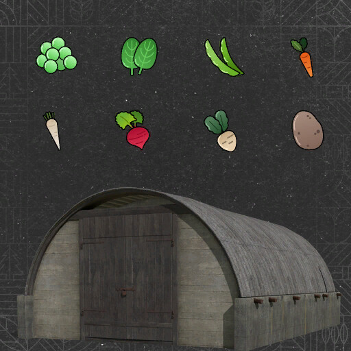 Vegetables And Root Crops Storage
