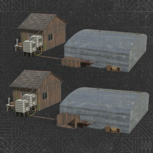 Greenhouse With Storage