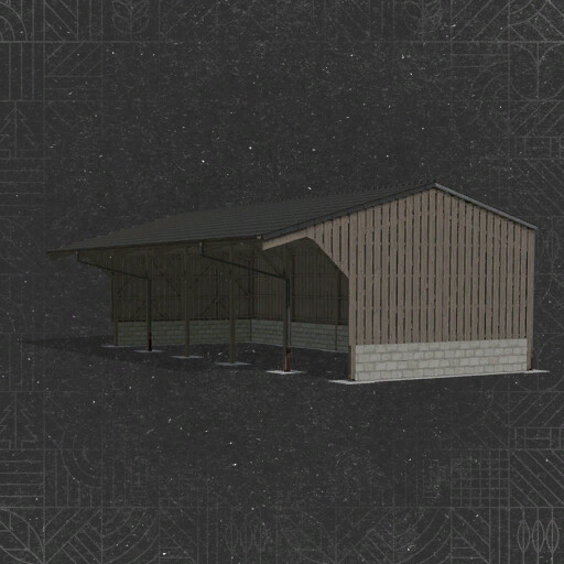 Constructible Wood Shed