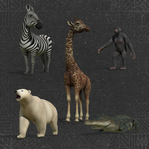 Dynamic Deco Animals